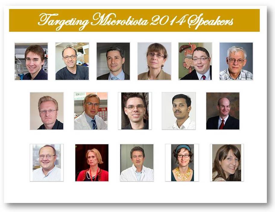 Targeting Microbiota will gather high distinguished speakers